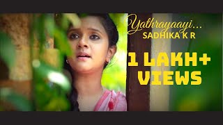 Yathrayayi SooryankuramNiramVidya Sagar  Cover by Sadhika KR [upl. by Leong636]