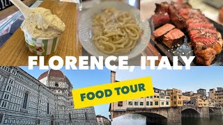 Food tour Florence Italy travel [upl. by Anitap40]