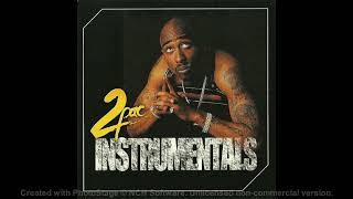 2Pac  Cant C Me Instrumental [upl. by Ainimre]