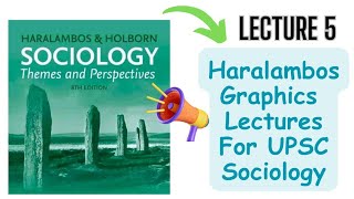 L5  Haralambos Graphics Revision for Sociology  Vyasa IAS [upl. by Downing656]