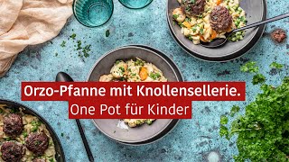 Rezept – OrzoPfanne mit Knollensellerie [upl. by Nelak]