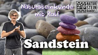 Natursteinkunde mit Ralf I Was ist Sandstein I Ralf´s Gartenwelt [upl. by Eamanna]