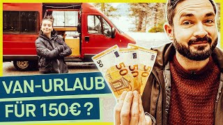 3 Tage Camping Urlaub mit dem Van – so günstig wie möglich [upl. by Llevol]