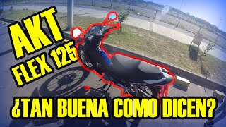 LA MEJOR MOTO DE CIUDAD  AKT FLEX 125 PRIMERAS IMPRESIONES [upl. by Yarg]