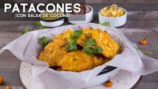 PATACONES DE PLÁTANO  COMIDA PERUANA  RECETA DE ACOMERPE [upl. by Aleina373]