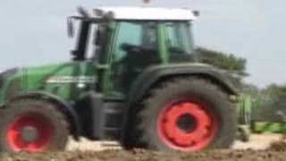 Trekkertest Fendt Vario 718 TMS [upl. by Darbie]