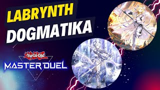 El Mejor Deck 🏰LABRYNTH DOGMATIKA⛪ YuGiOh Master Duel 2023 [upl. by Leuqer877]