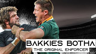 The Original Enforcer  Bakkies Botha Rugby Tribute [upl. by Chancellor]