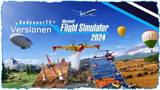 Alle Versionen ✈ Microsoft Flight Simulator 2024 ▪ MSFS ▪ PC ▪ Xbox ▪ deutsch [upl. by Dexter]