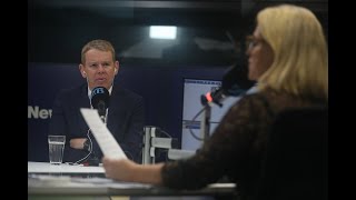 Watch LIVE Chris Hipkins in studio with Kerre Woodham [upl. by Anyehs]