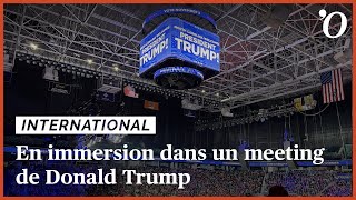 Présidentielle américaine en immersion dans l’un des derniers meetings de Donald Trump [upl. by Cleti]