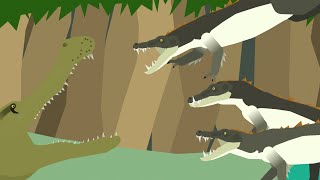 SARCOSUCHUS VS KAPROSUCHUS [upl. by Wyck430]