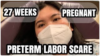 27 WEEKS PRETERM LABOR SCARE  POSITIVE FETAL FIBRONECTIN TEST [upl. by Aerehs]