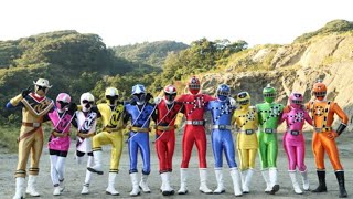 Ninninger Vs ToQger Henshin amp Roll Call [upl. by Gaudet893]