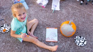 How the Girls Decorated for Halloween [upl. by Lynne]