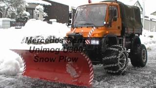 RC SNOW PLOW UNIMOG U300 [upl. by Sello]