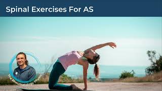 Spinal Exercises For Ankylosing Spondylitis  INCLUDING FUSED SPINE  Webinar [upl. by Eilra12]