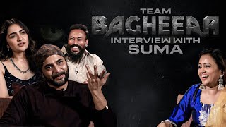 Team Bagheera Interview with Suma  Srii Murali  Rukmini Vasanth  Garuda Ram I Aadab news [upl. by Nyltiac901]