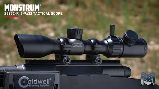 39x32 Tactical Rifle Scope Field of View [upl. by Niatsirt]