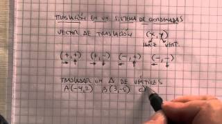 Transformaciones isométricas 02 Traslación Simetria Rotación [upl. by Ahsinak]