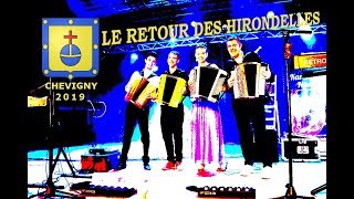 CHEVIGNY 2019  Le Retour des hirondelles Medley [upl. by Aiem687]