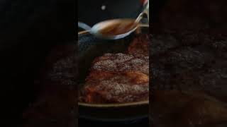 Sound ON 🔊 Check out the sexiest basting on that tomahawk steak shorts food [upl. by Abbub735]