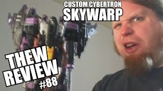 Custom Cybertron Skywarp Thews Awesome Transformers Reviews 88 [upl. by Lin]