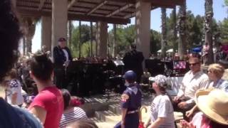 Riverside Concert Band plays Army theme song [upl. by Aneert]