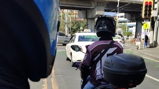 angkas cubao to mandaluyong mainit pero mabilis ang byahe Pilingero [upl. by Aidas]