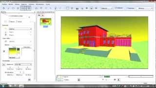 Tutorial Artlantis con sketchup Parte2b [upl. by Ecirehs928]