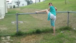 Drunken Wife Attempting to Hop a Fence [upl. by Andree]