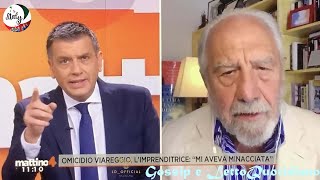 Mattino 4 Antonio Caprarica Sbotta Scuse e L’intervento di Roberto Poletti [upl. by Loree]