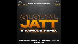 Global Jatt B Famous Remix  Latest Bhangra  Remix  2021  Rajeev B  Bups Saggu [upl. by Tnirb148]