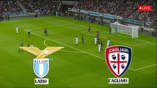 🔴 LIVE  LAZIO vs CAGLIARI  Serie A 202425 Full Match I eFOOTBALL PES 21 GAME [upl. by Marybeth]