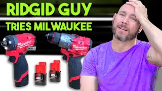 Milwaukee M12 Fuel First Impressions ⚡️ Gen 3 Drill amp Driver Combo [upl. by Nnylrefinnej]