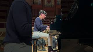 Rachmaninoff 2nd Piano Concerto rehearsal with Tokyo Philarmonic [upl. by Lleret]