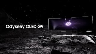 Odyssey OLED G9 G95SD Next Level Gaming  Samsung [upl. by Tergram965]