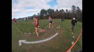 2024 MPA HS XC State Championships 018175 Girls class A finishMP4 [upl. by Giamo]