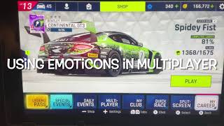 How to use Emoticons in Asphalt 9 Legends Switch [upl. by Nicolai]