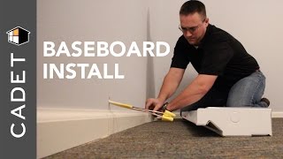 How to install a Cadet electric baseboard heater  Cadet Heat [upl. by Aikemal283]