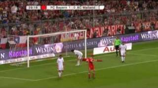 FC Bayern München vs AC Mailand 41 AudiCup Halbfinale All Highlights [upl. by Zaob]