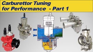 Carburettor Tuning For Performance Part 1 The Challenge [upl. by Lecia489]