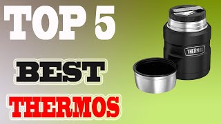 Best Thermoses 2023 – Top 5 Thermos Flasks Reviews [upl. by Sualocin]