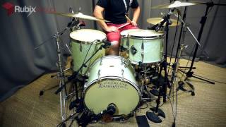 Slingerland Radio King Full Kit Demo 1950s [upl. by Atworth]