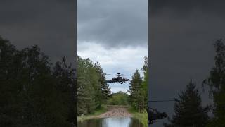 Hide and seek  RNLAF AH64E Apache attack helicopter… [upl. by Nnahteb]