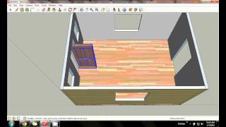 Sketchup Tiny House Design Lesson 1 by LaMar [upl. by Peirsen]