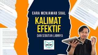 Kalimat Efektif  SNBT 2024 [upl. by Llen]