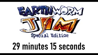 Earthworm Jim Special Edition  WORLD RECORD Speedrun Difficult [upl. by Ailla72]