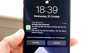 How To FIX Airpod Detected Near You Notifications 2022 [upl. by Selym]