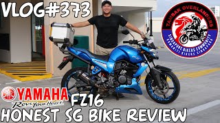 Vlog373 Yamaha FZ16  Honest Singapore 🇸🇬 Motorcycle Review [upl. by Adey556]